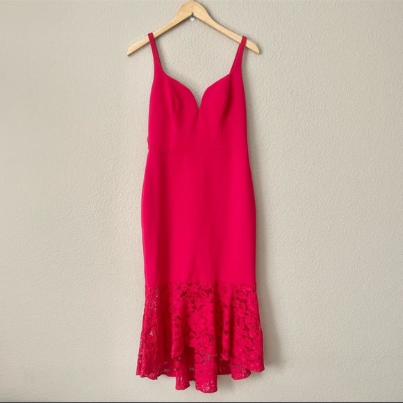 Aidan Mattox sleeveless Mermaid Lace cocktail dress - Picture 5 of 6